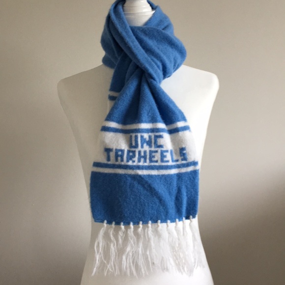 Accessories - UNC Tarheels vintage vibe scarf with tassels